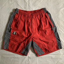 Load image into Gallery viewer, 2010s Cav Empt Red Paneled Technical Shorts - Size L