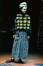 Load image into Gallery viewer, aw1996 CDG Floral Print Knitted Sweater - Size M
