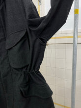 Load image into Gallery viewer, Late 1990s Mandarina Duck Thick Wool M65 Jacket with Black Nylon Hood - Size L