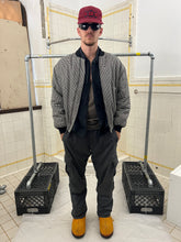 Load image into Gallery viewer, 1980s Katharine Hamnett Padded Houndstooth Pattern Bomber - Size L