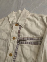 Load image into Gallery viewer, ss1993 Issey Miyake Cropped Linen Work Jacket - Size XL