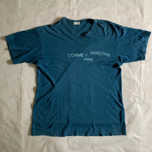 Load image into Gallery viewer, 1997 CDGH Teal Split Seam Logo Tee - Size L