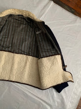 Load image into Gallery viewer, 1990s Armani Quilted B-3 Jacket with Sherpa Lined Collar and Extended Hem - Size XL