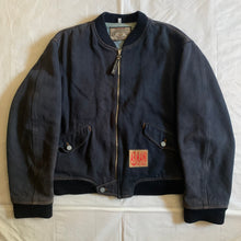 Load image into Gallery viewer, 1990s Armani Heavy Cotton Cropped Bomber Jacket - Size XL