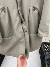 Load image into Gallery viewer, Late 1990s Mandarina Duck Egg Cell Padded High Neck Trench - Size L