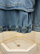 Load image into Gallery viewer, 1980s Marithe Francois Girbaud Light Wash Denim Double Closure Jacket - Size M