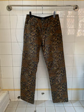 Load image into Gallery viewer, 2000s Vintage APC "Platanenmuster" Camo Brushed Cotton Trousers - Size S