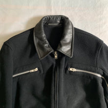 Load image into Gallery viewer, aw2004 Yohji Yamamoto Wool Front/Back Zip Hunting Jacket - Size L