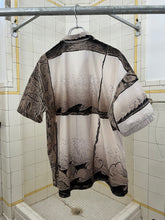 Load image into Gallery viewer, 1980s Issey Miyake Camp Collar Graphic Shirt - Size M