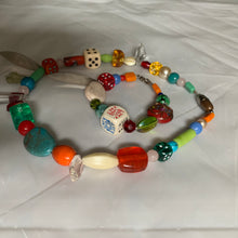 Load image into Gallery viewer, 2000s CDG Arts and Crafts Necklace and Bracelet - Size OS