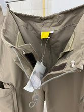 Load image into Gallery viewer, 2000s Mandarina Duck Khaki 'Cocoon' Aeropants with Egg Cell Cargo Pockets - Size OS