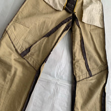 Load image into Gallery viewer, 2000s Mandarina Duck Moleskin Articulated Knee Dart and Slit Pants - Size L
