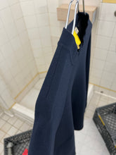 Load image into Gallery viewer, 2000s Mandarina Duck Navy Crewneck with Hidden Mesh Kangaroo Pocket - Size S