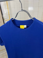 Load image into Gallery viewer, 2000s Mandarina Duck True Blue Contemporary Cut Tee with Bungee Cord Hem - Size XS