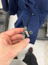 Load image into Gallery viewer, 2000s Samsonite 'Travel Wear' Blue Hooded Windbreaker - Size S