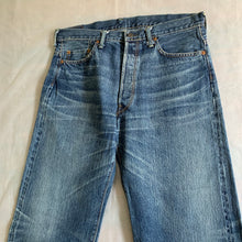 Load image into Gallery viewer, aw2002 Yohji Yamamoto Hand Painted Floral Denim - Size XL