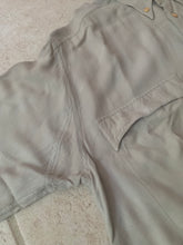 Load image into Gallery viewer, 1990s Armani Pleated Cargo Pocket Shirt - Size M