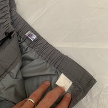 Load image into Gallery viewer, 1990s Lad Musician Gunmetal Full Side Zip Nylon Pants - Size OS