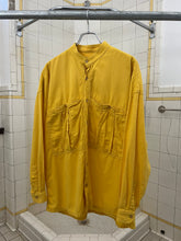 Load image into Gallery viewer, 1980s Marithe Francois Girbaud Mandarin Collar Shirt with Cargo Pockets - Size L
