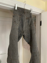 Load image into Gallery viewer, 2004 Junya Watanabe Faded Grey Articulated Knee Denim - Size L