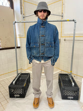 Load image into Gallery viewer, 1980s Marithe Francois Girbaud x Complemets Denim Cargo Jacket with Front Buckle Closures - Size M