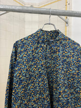 Load image into Gallery viewer, 1980s Katharine Hamnett Oversized Blue Graphic Cargo Pocket Shirt - Size OS
