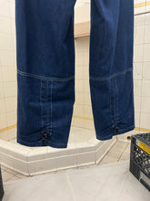 Load image into Gallery viewer, 1990s Mickey Brazil Blue Jeans with Cinch Hem Detail - Size M