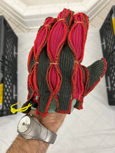 Load image into Gallery viewer, Seeing Red Green Dyed Carnage Gloves 0.2 - Size OS