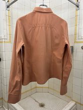 Load image into Gallery viewer, 2000s Mandarina Duck Cropped Dress Shirt with Back and Elbow Detailing - Size S