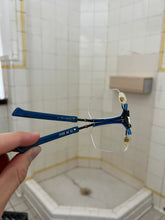 Load image into Gallery viewer, 1990s Issey Miyake x Alain Mikli Multi-Fold Blue Sunglasses - Size OS
