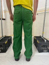 Load image into Gallery viewer, ss2007 Issey Miyake Green Darted Knee Cargo Pants - Size M