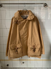 Load image into Gallery viewer, 1980s Emporio Armani Coated Cotton Wide Jacket with Packable hood and 3D front pockets - Size XL