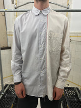 Load image into Gallery viewer, 2000s Comme des Garcons Homme Reconstructed Two Part Poplin Shirt - Size M