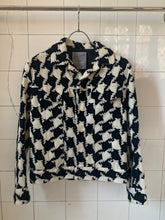 Load image into Gallery viewer, 2000s Yohji Yamamoto Wool Houndstooth Trucker Jacket - Size S
