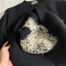 Load image into Gallery viewer, aw1994 Yohji Yamamoto Intarsia Skull and Bones Sweater - Size M