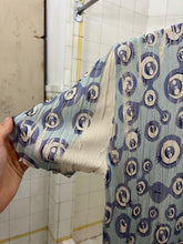 Load image into Gallery viewer, ss2000 Issey Miyake x Takashi Murakami Blue Jellyfish Eyes Printed Jersey - Size S