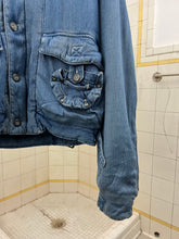 Load image into Gallery viewer, 1980s Marithe Francois Girbaud x Closed Padded Cropped Jacket with Pocket Detailing - Size M