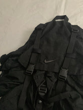 Load image into Gallery viewer, 1990s Vintage Nike Black Nylon Parachute Backpack - Size OS