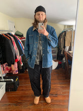 Load image into Gallery viewer, 1980s CDGH Extended Heavy Denim Chore Jacket - Size L