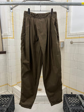 Load image into Gallery viewer, 1980s Marithe Francois Girbaud x Closed Gather Pleated Wrap Cotton Pants - Size L