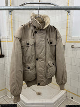 Load image into Gallery viewer, 1980s Armani Cropped Bomber with Packable Hood - Size M