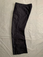Load image into Gallery viewer, 1990s Armani Indigo Cotton Poly Blend Flare Trousers - Size M