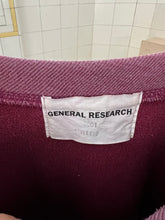 Load image into Gallery viewer, 2000s General Research Contrast Ribbed Paneled Crewneck - Size S