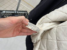 Load image into Gallery viewer, aw1993 Armani Padded Bomber with Arm Cinch and Back Graphic Detailing - Size XL