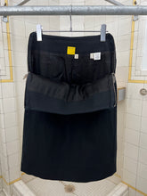 Load image into Gallery viewer, 2000s Mandarina Duck Black Workskirt with Hidden Front Pockets - Size XS