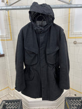 Load image into Gallery viewer, Late 1990s Mandarina Duck Thick Wool M65 Jacket with Black Nylon Hood - Size L