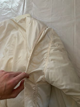 Load image into Gallery viewer, 1990s Armani Oversized White Nylon Bomber Jacket - Size OS