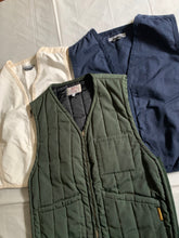 Load image into Gallery viewer, 1990s Armani Forest Green Padded Quilted Vest - Size L