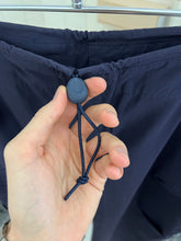Load image into Gallery viewer, 2000s Mandarina Duck Navy 'Cocoon' Aeropants with Egg Cell Cargo Pockets - Size OS