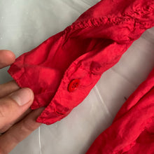 Load image into Gallery viewer, 1980s Katharine Hamnett Burnt Red Silk Big Pocket Shirt - Size OS